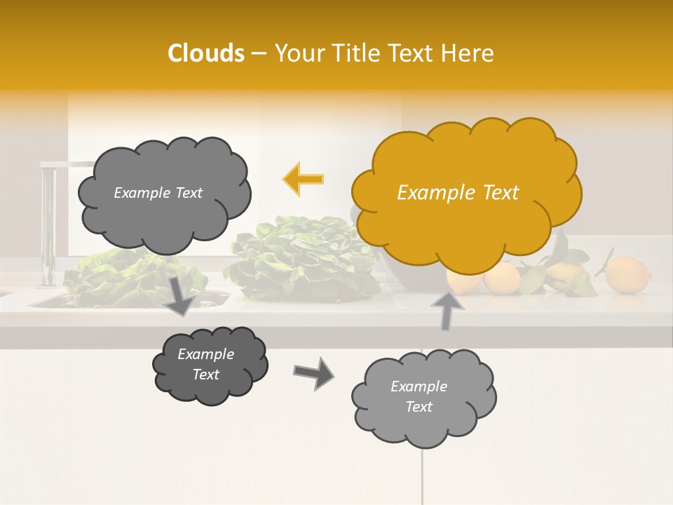 Furniture Home Furnishing Cock PowerPoint Template