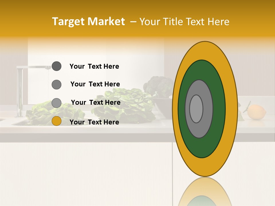 Furniture Home Furnishing Cock PowerPoint Template