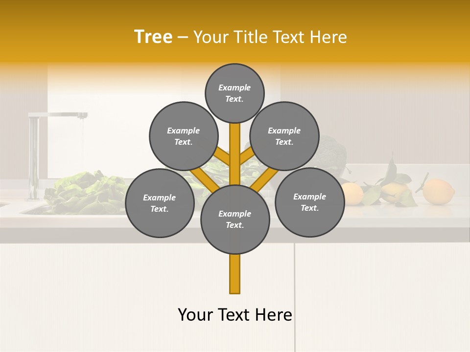 Furniture Home Furnishing Cock PowerPoint Template