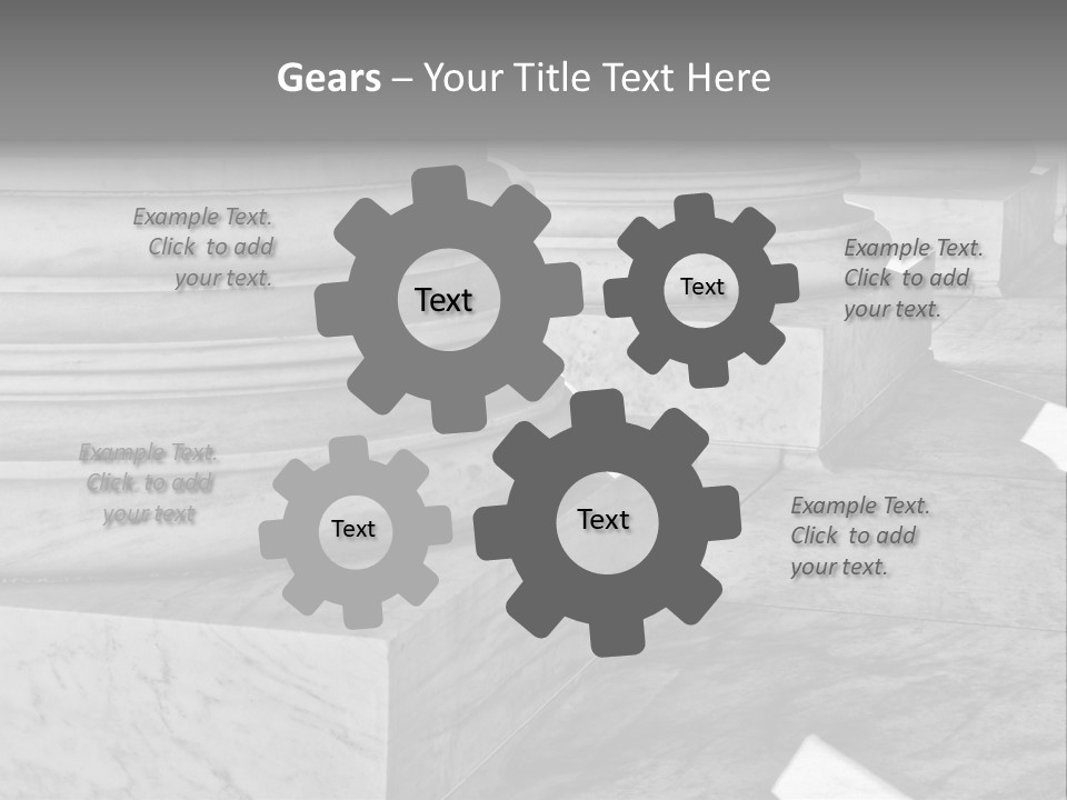 Law Ionic Greek PowerPoint Template