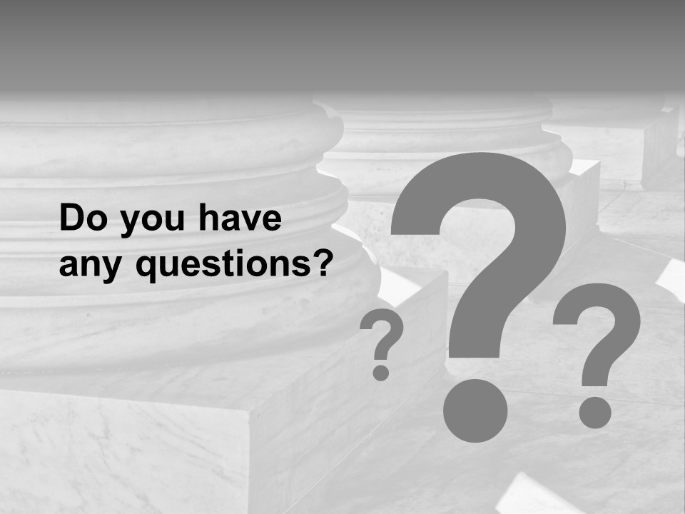 Law Ionic Greek PowerPoint Template