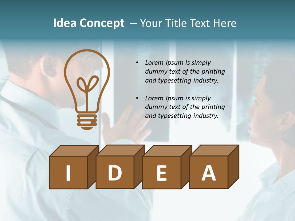 Meeting Buy Job PowerPoint Template