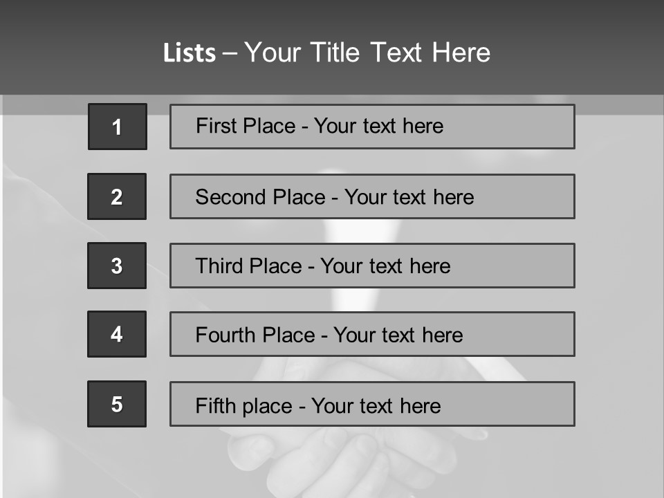 Meeting Buy Job PowerPoint Template