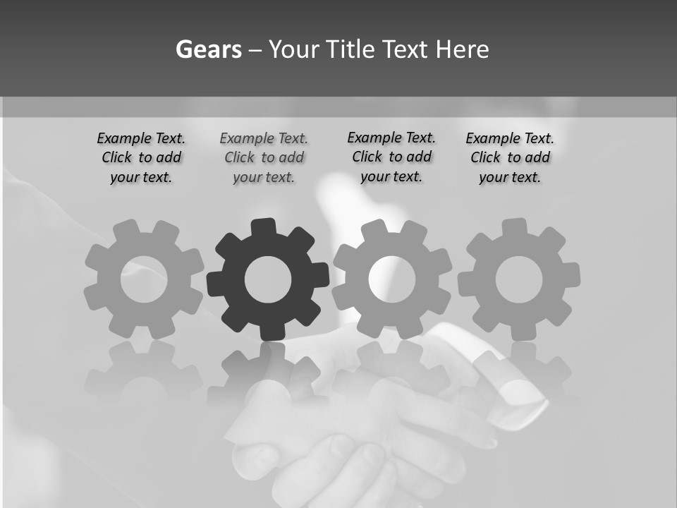 Meeting Buy Job PowerPoint Template