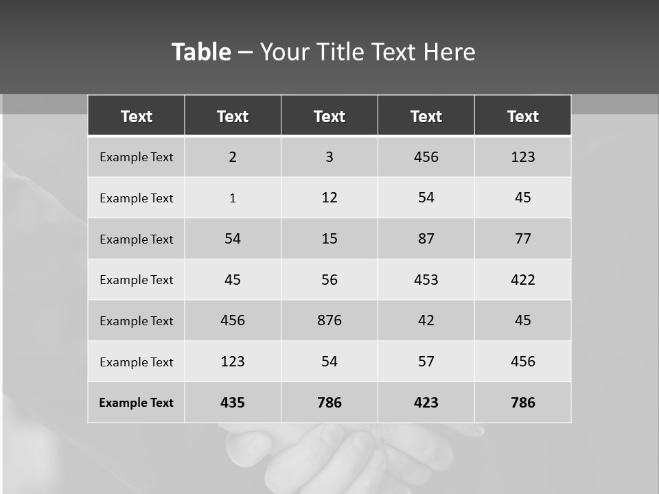 Meeting Buy Job PowerPoint Template