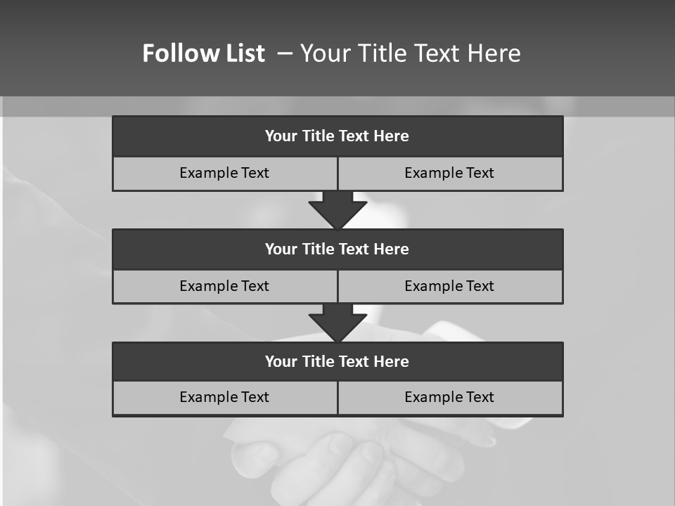 Meeting Buy Job PowerPoint Template