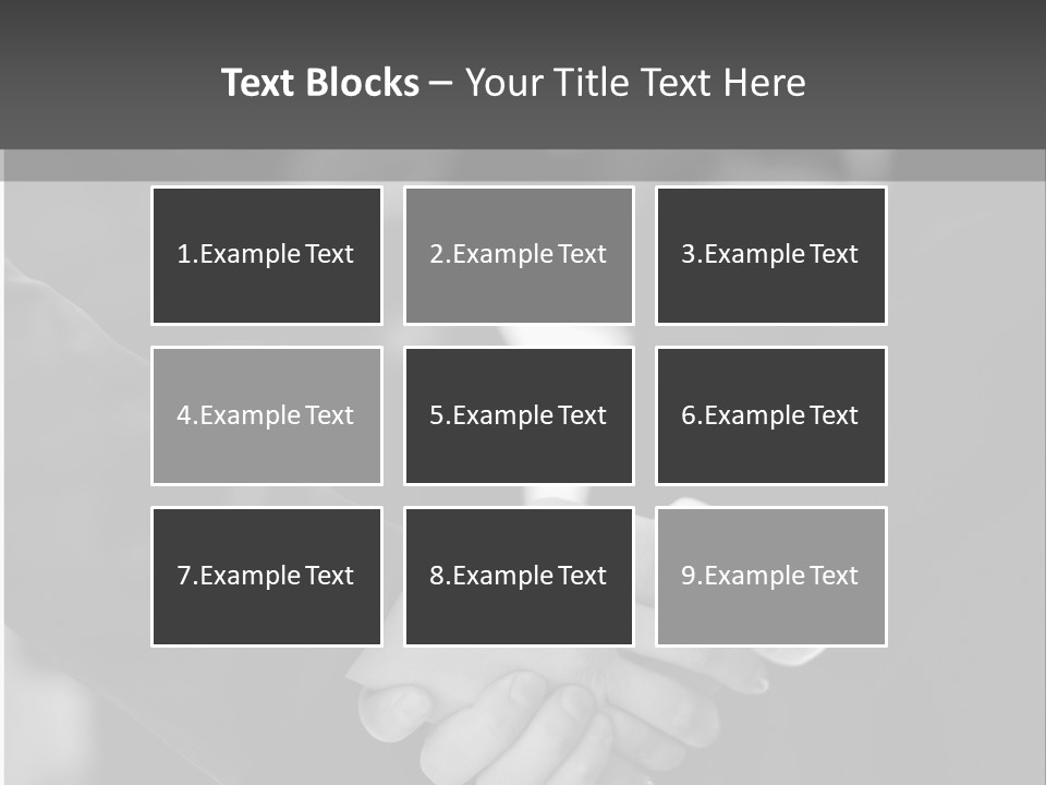 Meeting Buy Job PowerPoint Template