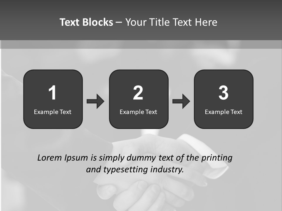 Meeting Buy Job PowerPoint Template
