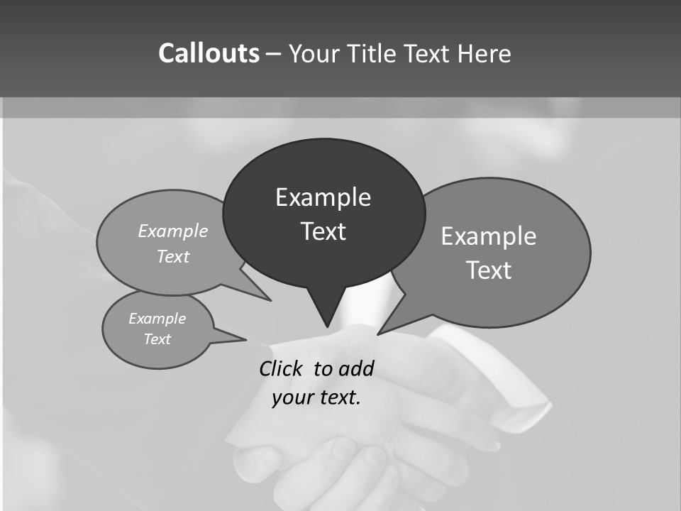 Meeting Buy Job PowerPoint Template