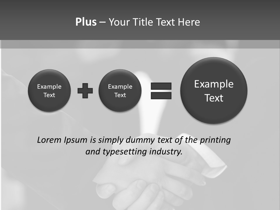 Meeting Buy Job PowerPoint Template