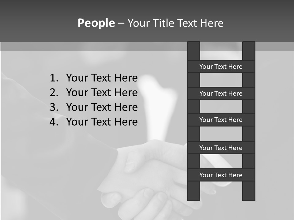 Meeting Buy Job PowerPoint Template