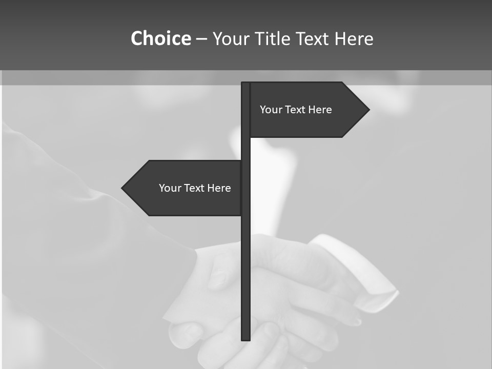 Meeting Buy Job PowerPoint Template