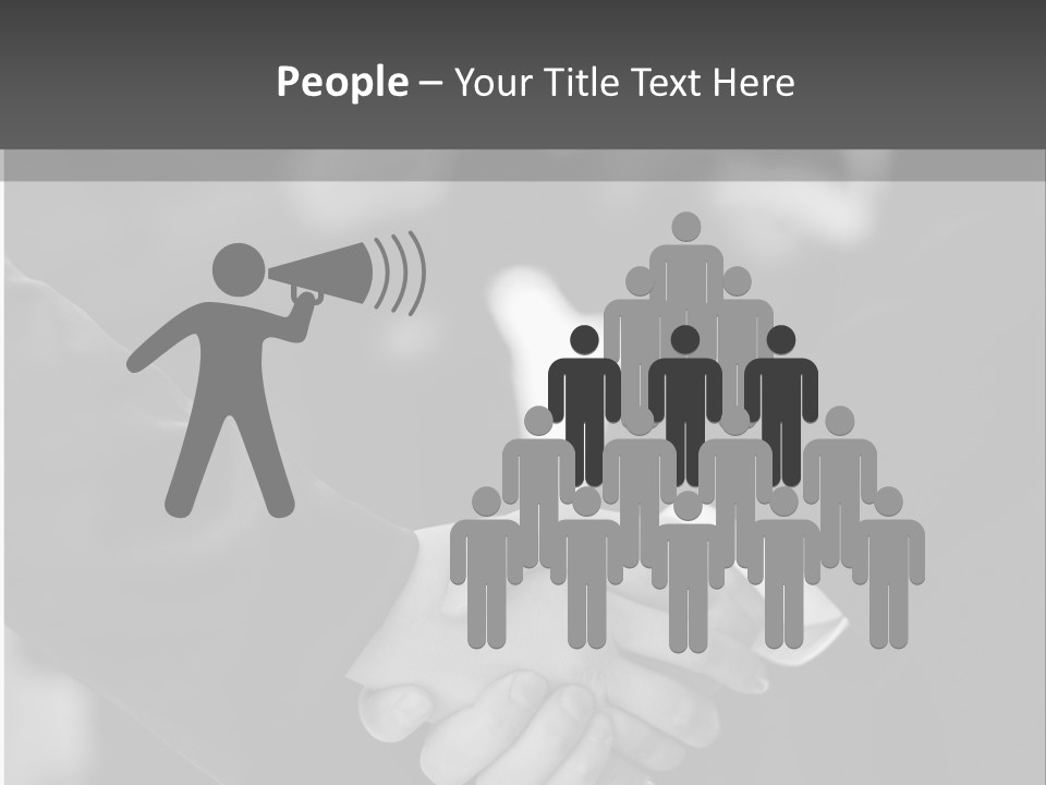 Meeting Buy Job PowerPoint Template