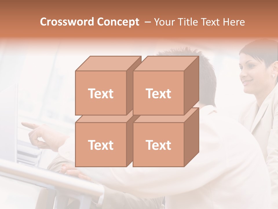 Cooperation Businesswear Business PowerPoint Template