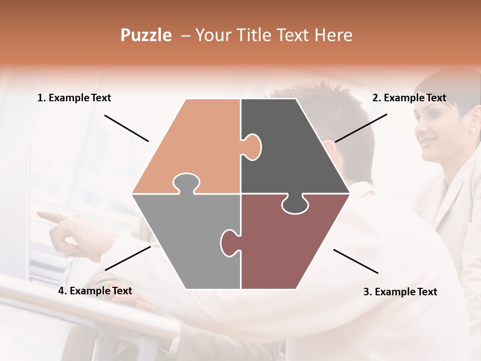 Cooperation Businesswear Business PowerPoint Template