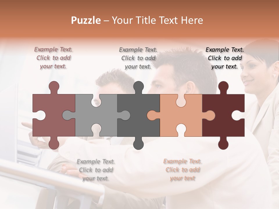 Cooperation Businesswear Business PowerPoint Template