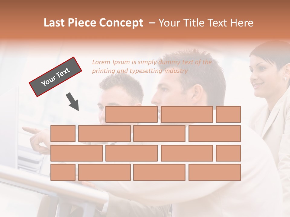 Cooperation Businesswear Business PowerPoint Template