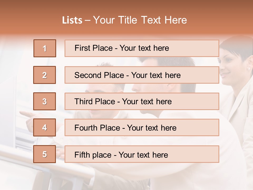 Cooperation Businesswear Business PowerPoint Template