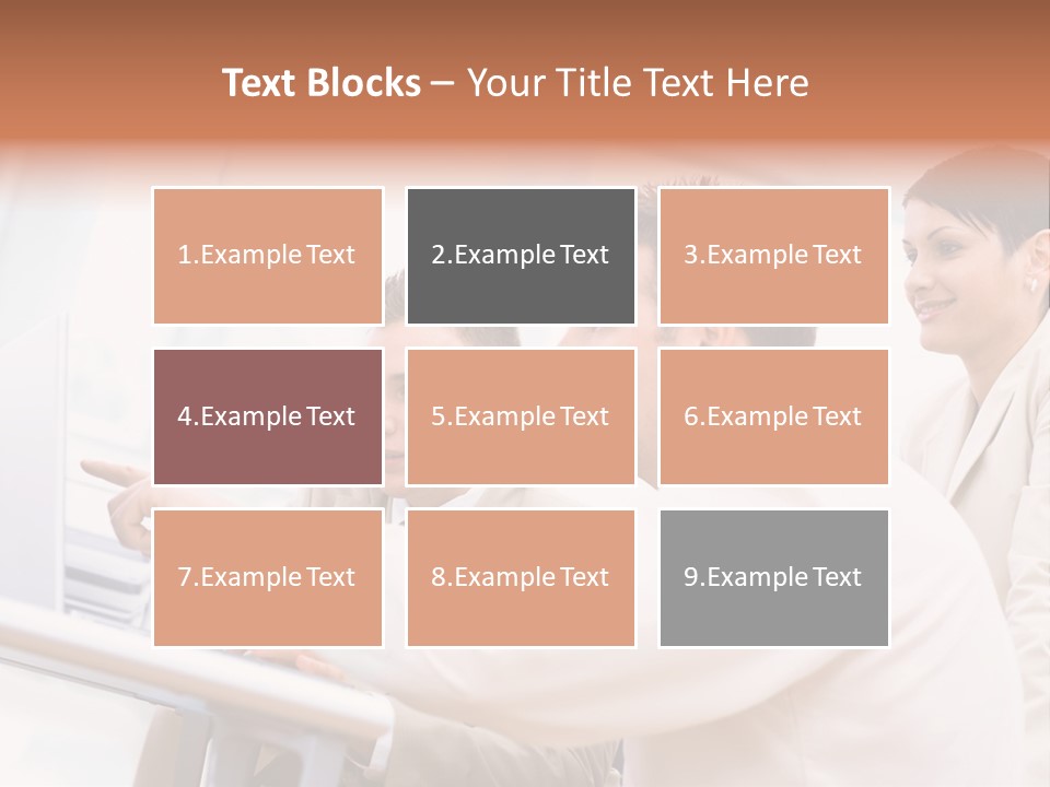 Cooperation Businesswear Business PowerPoint Template