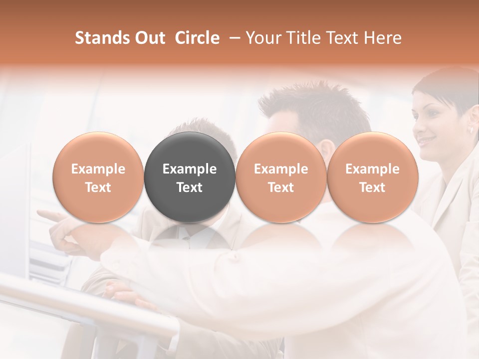 Cooperation Businesswear Business PowerPoint Template