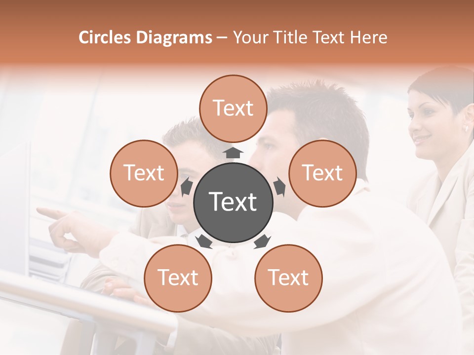 Cooperation Businesswear Business PowerPoint Template