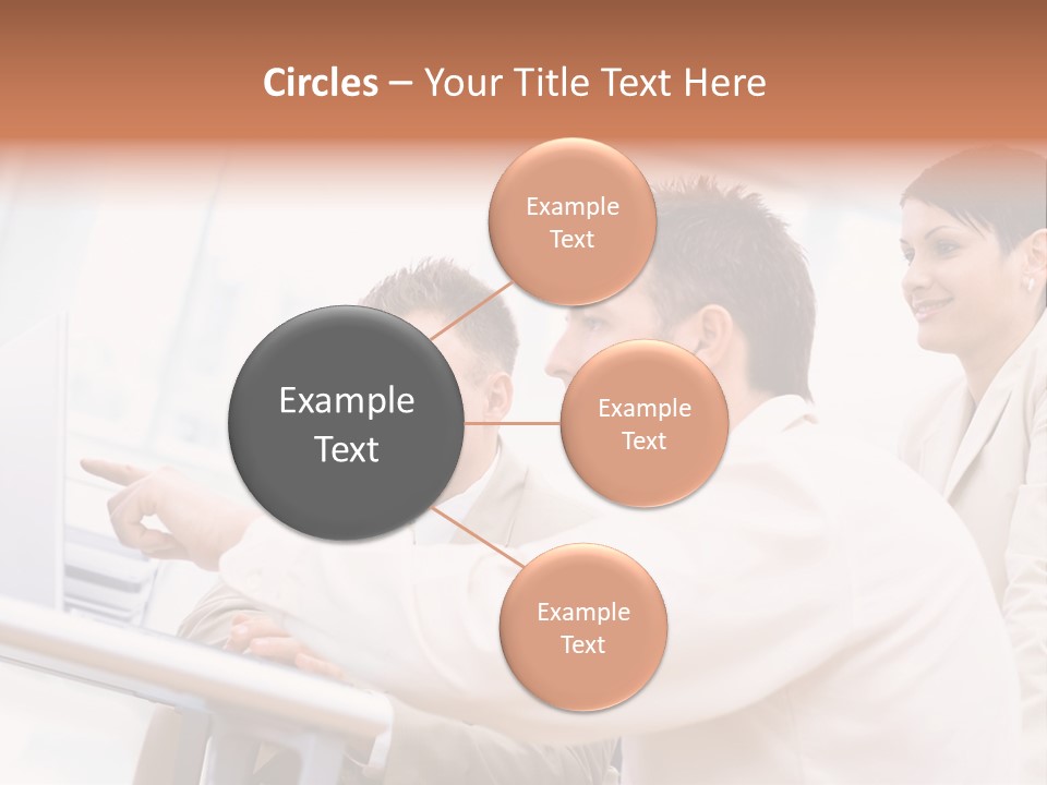 Cooperation Businesswear Business PowerPoint Template