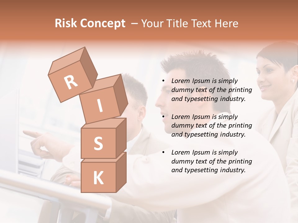 Cooperation Businesswear Business PowerPoint Template