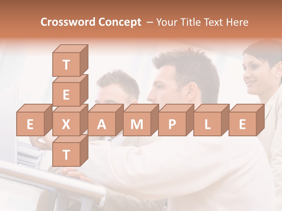 Cooperation Businesswear Business PowerPoint Template