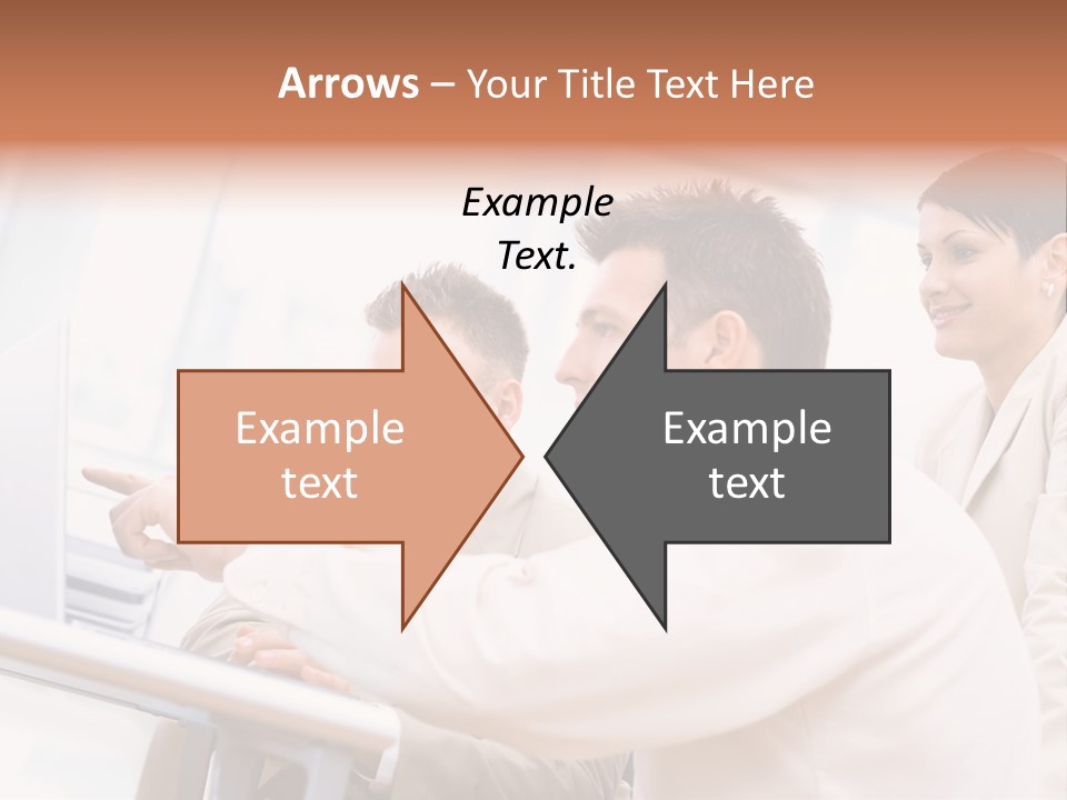 Cooperation Businesswear Business PowerPoint Template