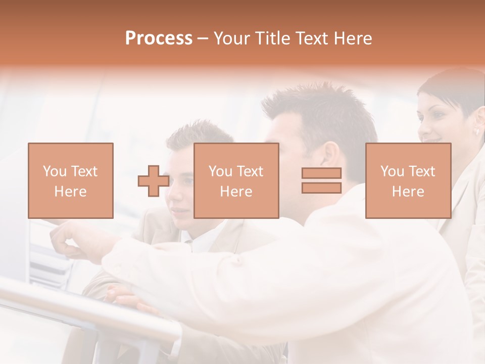 Cooperation Businesswear Business PowerPoint Template