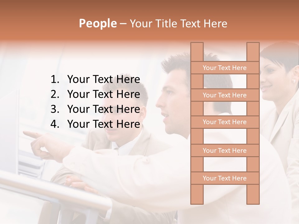 Cooperation Businesswear Business PowerPoint Template