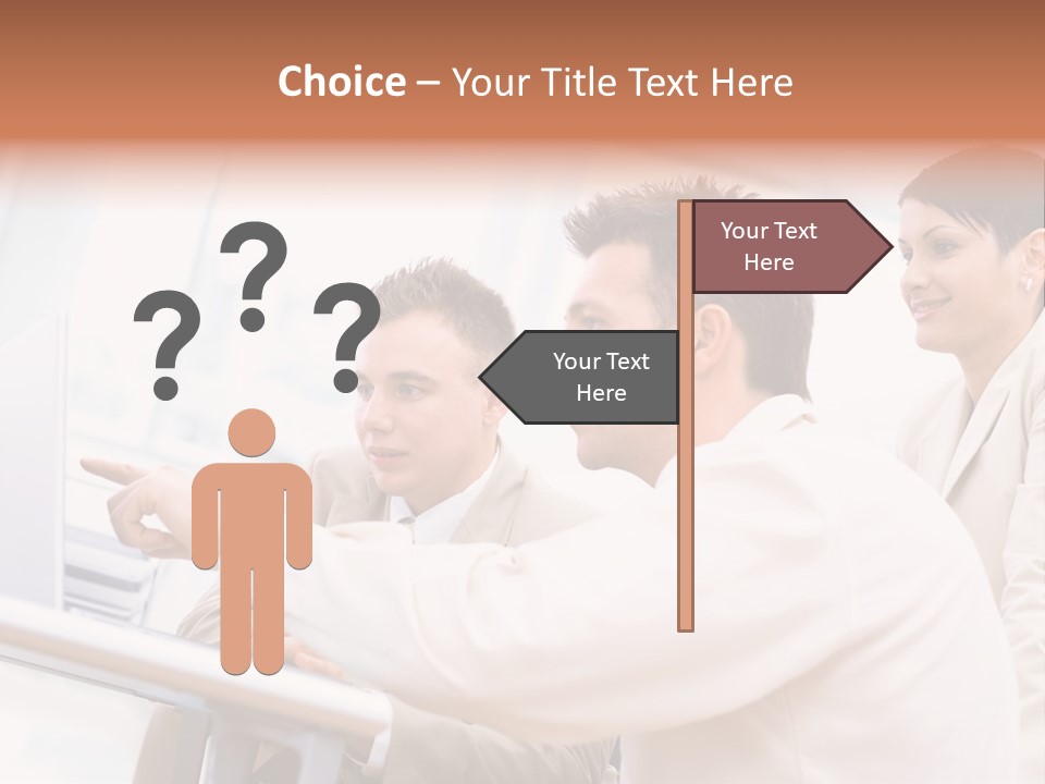 Cooperation Businesswear Business PowerPoint Template