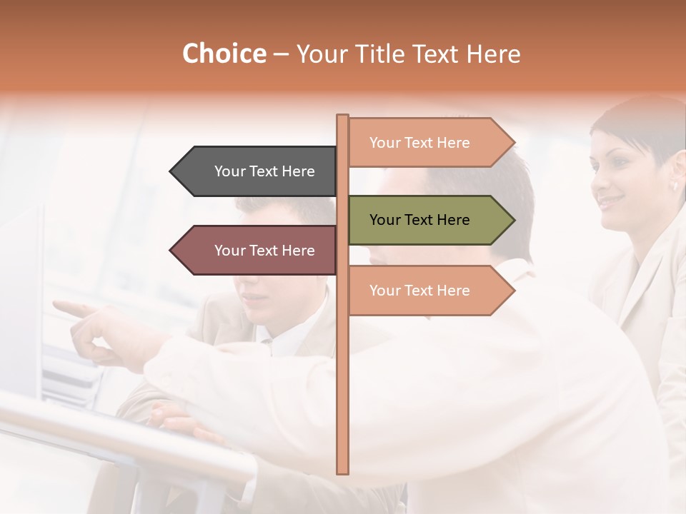 Cooperation Businesswear Business PowerPoint Template