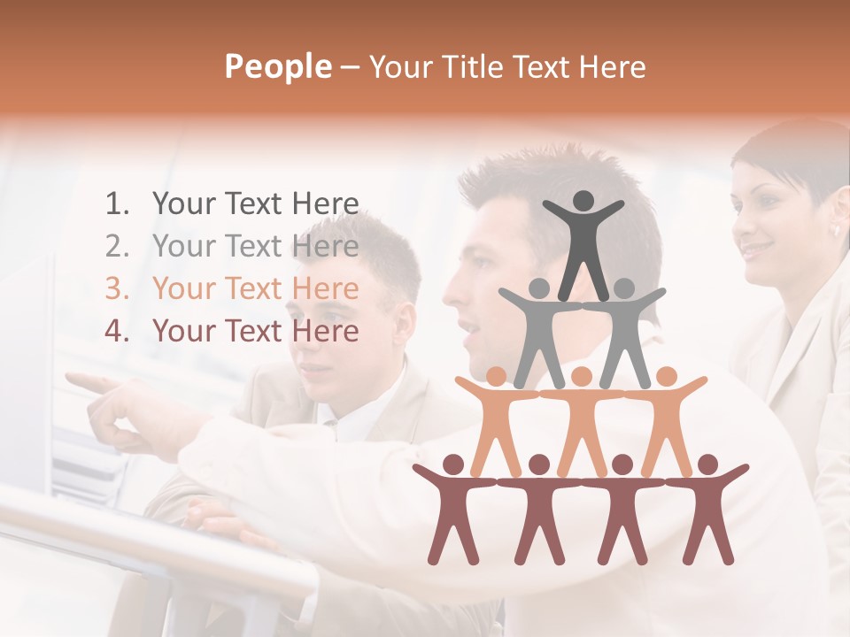 Cooperation Businesswear Business PowerPoint Template