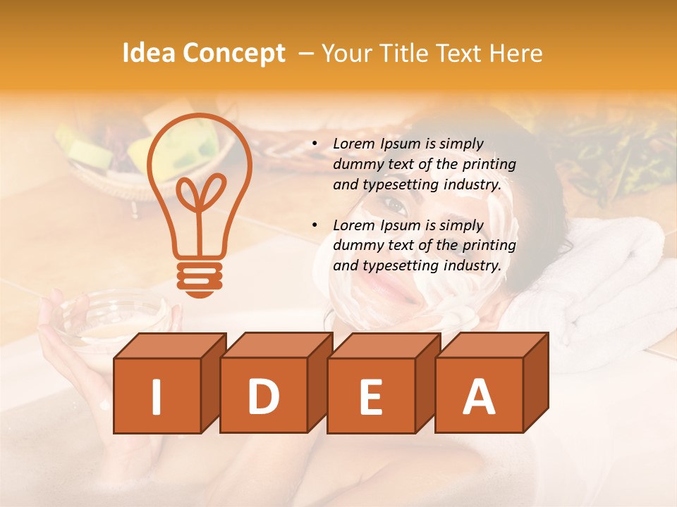 Moisturize Remedy Beauty PowerPoint Template