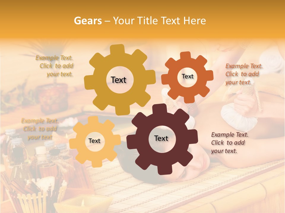 Nature Masseuse Natural PowerPoint Template