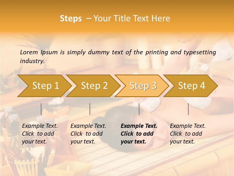 Nature Masseuse Natural PowerPoint Template