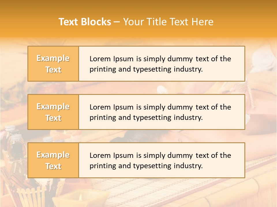 Nature Masseuse Natural PowerPoint Template