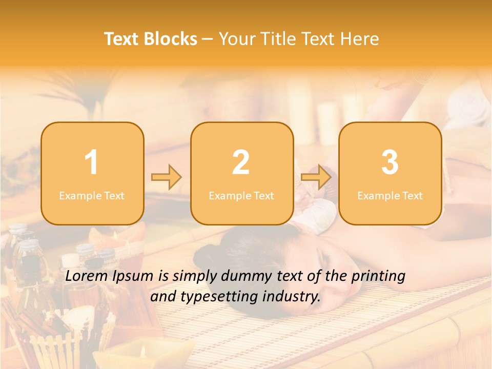 Nature Masseuse Natural PowerPoint Template