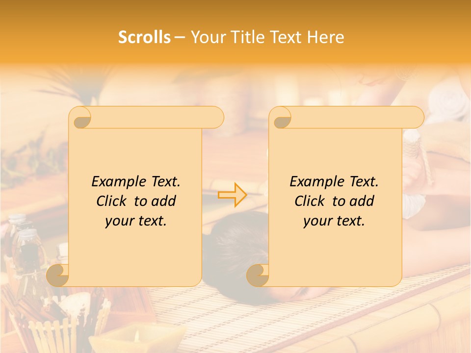 Nature Masseuse Natural PowerPoint Template