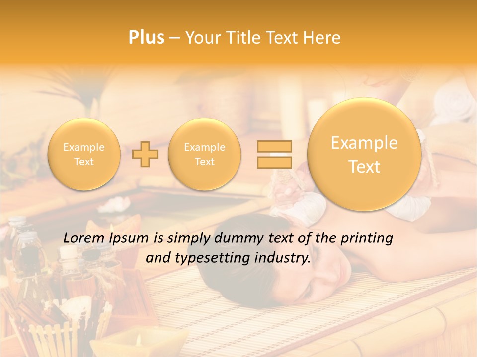 Nature Masseuse Natural PowerPoint Template