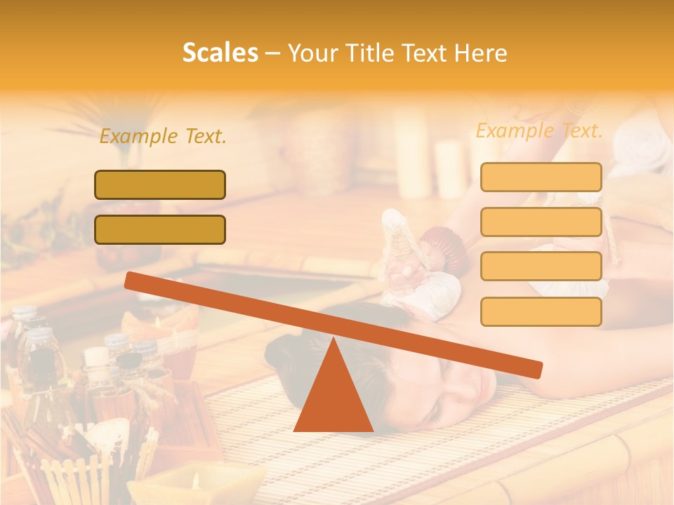 Nature Masseuse Natural PowerPoint Template