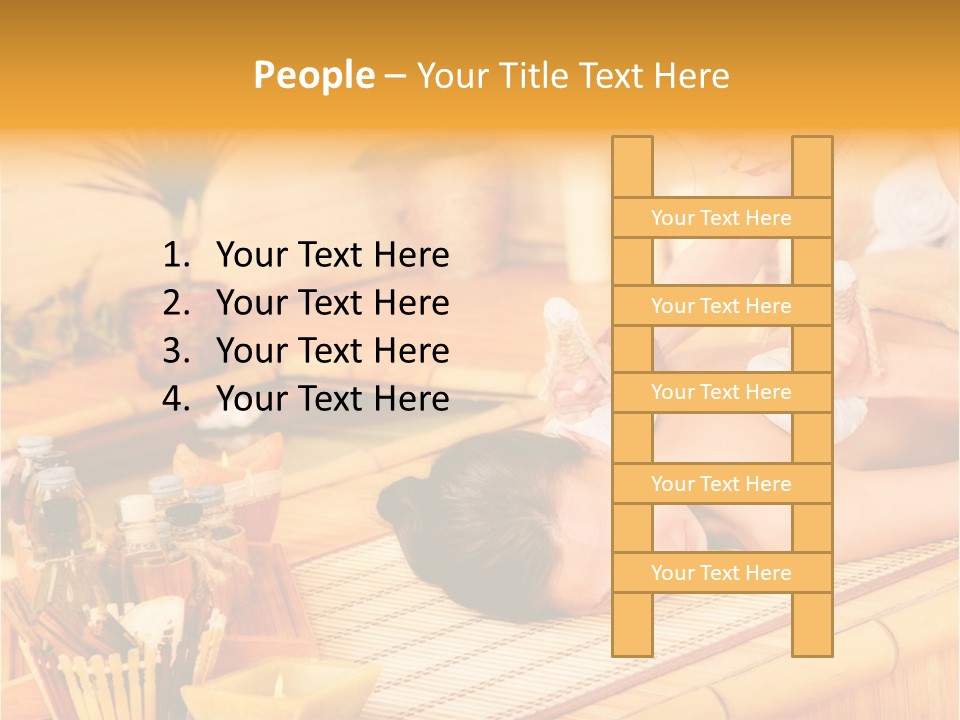 Nature Masseuse Natural PowerPoint Template