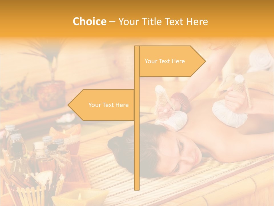 Nature Masseuse Natural PowerPoint Template