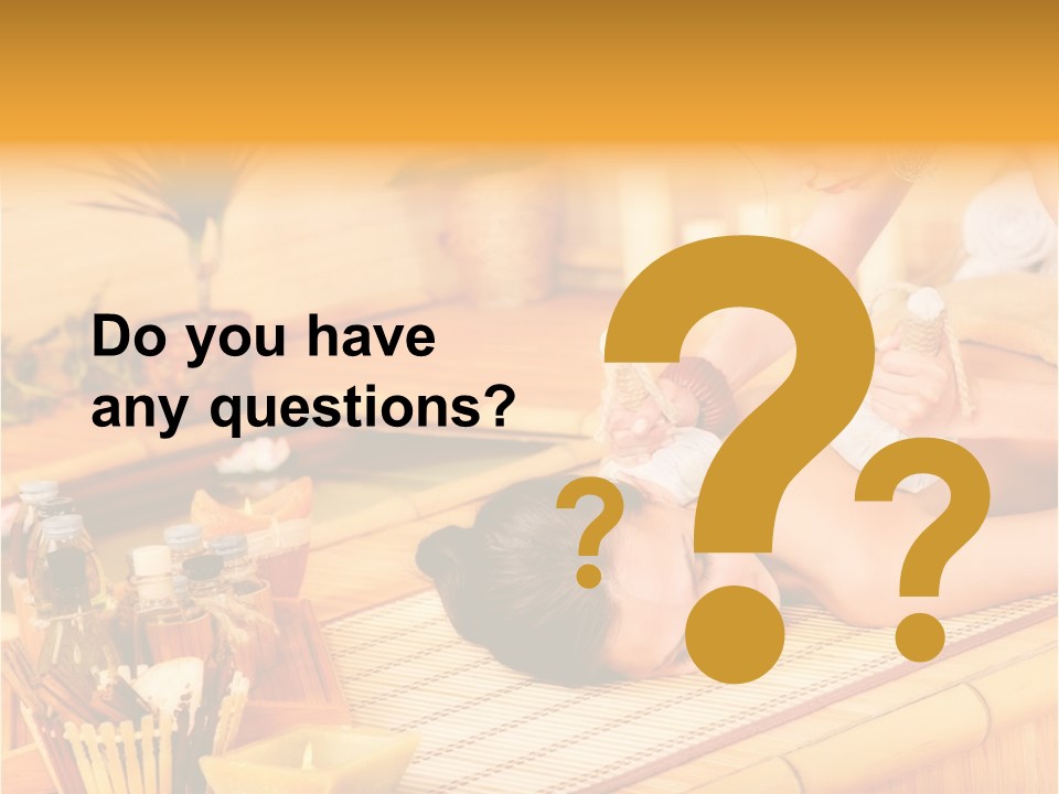 Nature Masseuse Natural PowerPoint Template