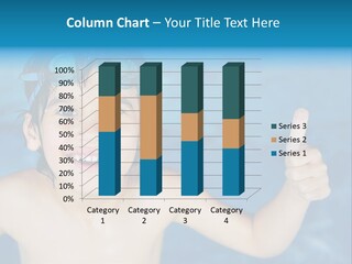 A Young Boy In A Swimming Pool Giving A Thumbs Up PowerPoint Template