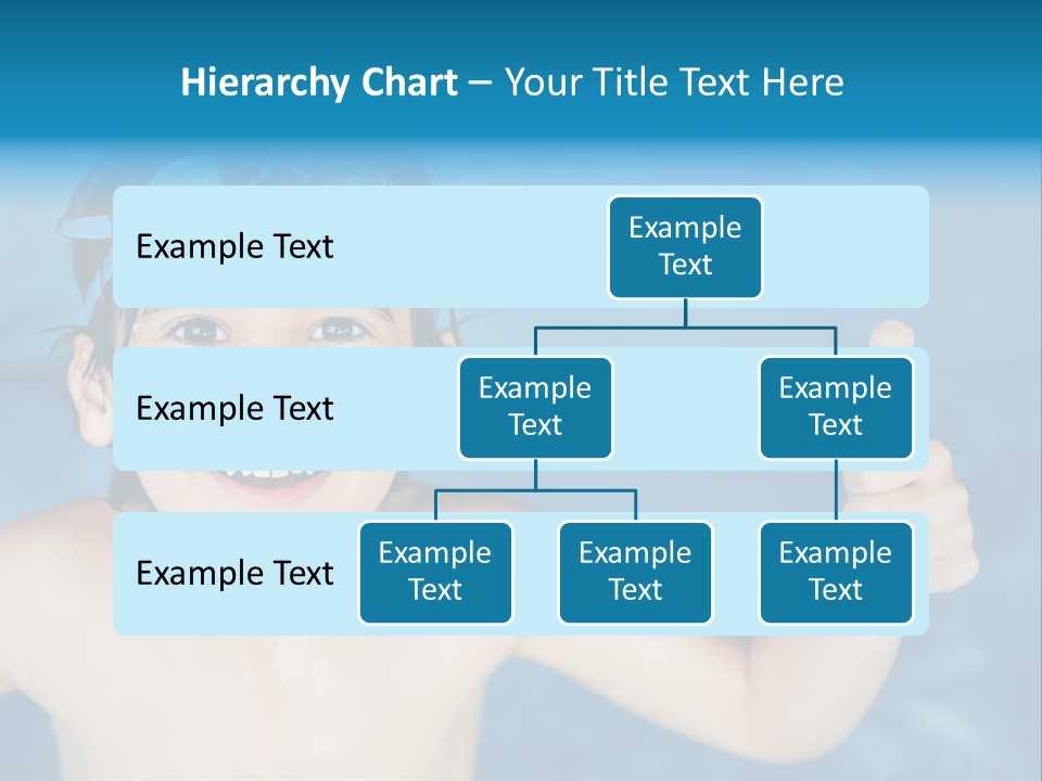 A Young Boy In A Swimming Pool Giving A Thumbs Up PowerPoint Template