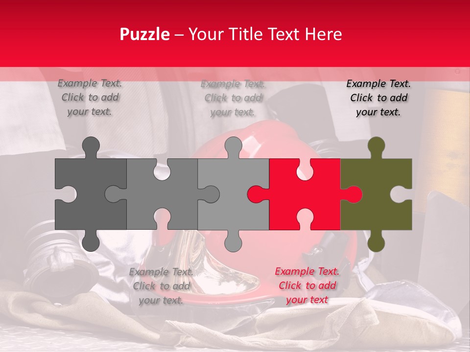 Equipment Traditional Clothing PowerPoint Template