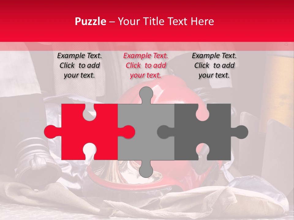 Equipment Traditional Clothing PowerPoint Template