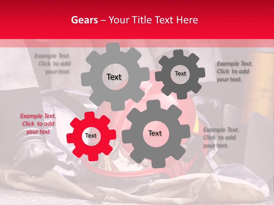 Equipment Traditional Clothing PowerPoint Template